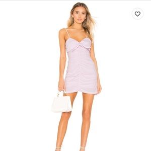 Superdown Pink Ruffle Mini Sundress